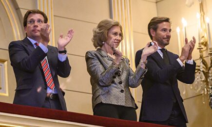 La Reina Sofía en el Teatro Real. | Archivo