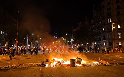 Agentes de los Mossos d´Esquadra. |  EFE