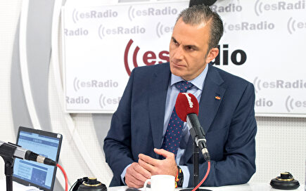 Javier Ortega Smith, en esRadio. |  David Alonso Rincón