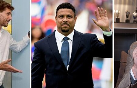 Fernando Llorente, Ronaldo Nazario y Juan Manuel Mata |  Archivo