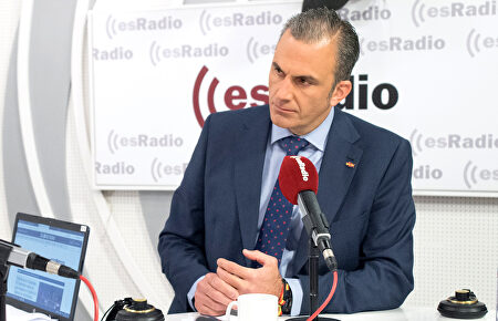 Javier Ortega Smith, en esRadio. |  David Alonso Rincón