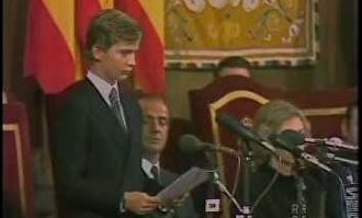 Así fue el primer discurso de Felipe