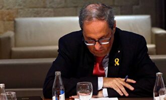El presidente de la Generalidad, Quim Torra. |  EFE