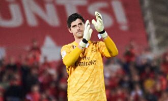 Thibaut Courtois con el Real Madrid. | Cordon Press