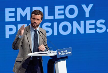 Pablo Casado, presidente del PP |  EFE