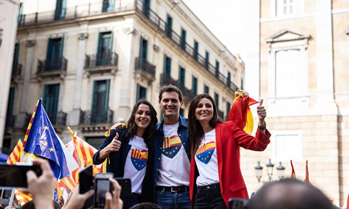 Arrimadas, Rivera y Roldán |  Ciudadanos