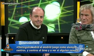 Juanma Rodríguez en El Chiringuito: "No creo que vuelva el Zidane de las tres Champions"