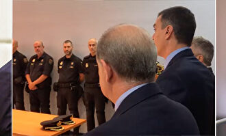 Publirreportaje de Sánchez en Barcelona. |  EFE