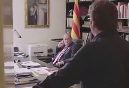 El teatro de Torra tras la negativa de Sánchez a cogerle el teléfono: "¡Quins collons!"