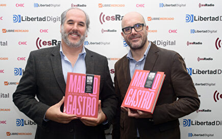 Luis Suárez de Lezo y Alberto Fernández presentan el libro Madrid Gastro. |  LD