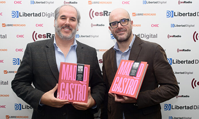 Luis Suárez de Lezo y Alberto Fernández presentan el libro Madrid Gastro. |  LD
