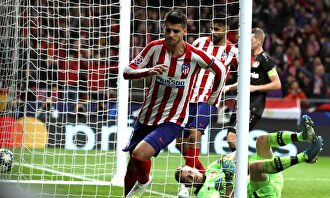 Morata marcó en la primera que tuvo. |  EFE