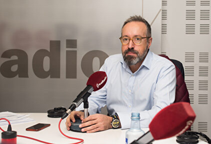 Girauta en un momento de la entrevista. |  David Alonso Rincón