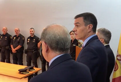 Publirreportaje de Sánchez en Barcelona. |  EFE