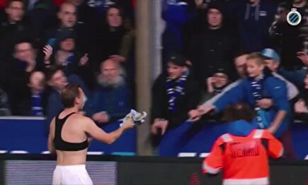 El niño más feliz de la historia del fútbol es del Brujas belga