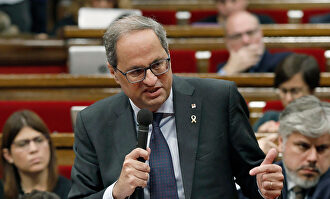 El presidente de la Generalidad Quim Torra |  EFE