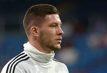 Luka Jovic, baja en el Real Madrid tras dar positivo por coronavirus. | Cordon Press