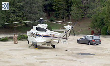 Primeras imágenes del ensayo de la profanación de la tumba de Franco