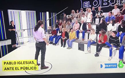 Tremendo repaso de una mujer a Pablo Iglesias en El Objetivo de La Sexta
