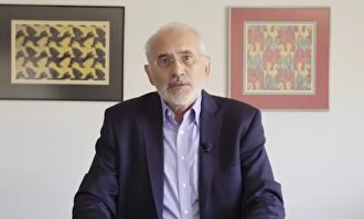 Carlos Mesa en su mensaje. |  Imagen TV