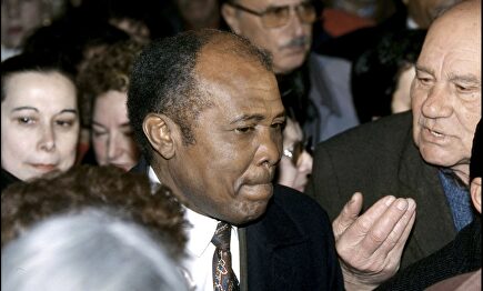 Legrá, en el entierro de Pedro Carrasco |  Gtres