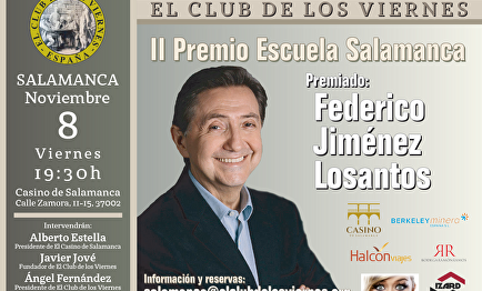 Cartel oficial del acto |  Club de los viernes