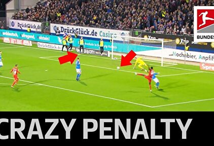 La última locura del VAR la vemos en Alemania: ¡El penalti más increíble en la historia del fútbol!