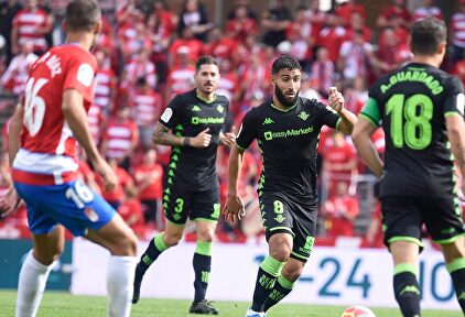 Fekir, durante el partido ante el Granada. |  EFE