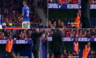 Imágenes de Movistar sobre los hechos del Atlético-Athletic. |  Movistar