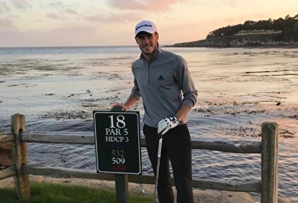 Gareth Bale, golfista en su tiempo libre. | EFE