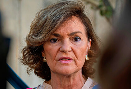 Carmen Calvo, en una imagen reciente. |  EFE