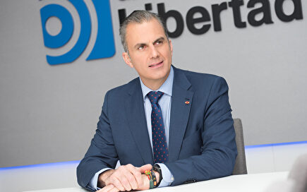 Luis del Pino entrevista a Javier Ortega Smith, de Vox