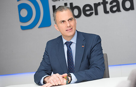 Luis del Pino entrevista a Javier Ortega Smith, de Vox