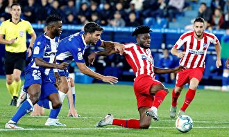 El Atlético mejoró mucho con la entrada de Thomas |  EFE