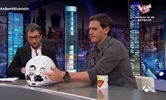 Albert Rivera, anoche en 'El hormiguero' |  Imagen de TV