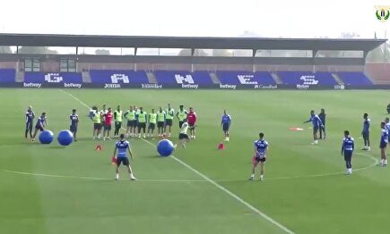 El innovador ejercicio de entrenamiento del Leganés que se hace viral