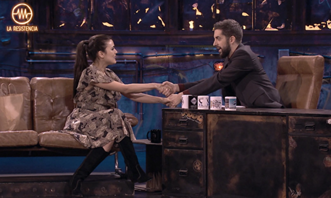 Adriana Ugarte y David Broncano |  Movistar +