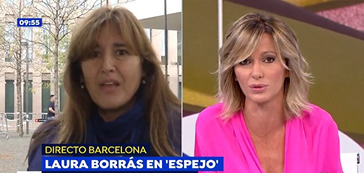 Bronca entre Susanna Griso y Laura Borràs a cuenta de sus apellidos ¿catalanes?