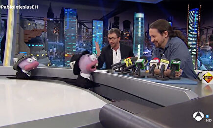 Pablo Iglesias en El Hormiguero. |  Atresmedia