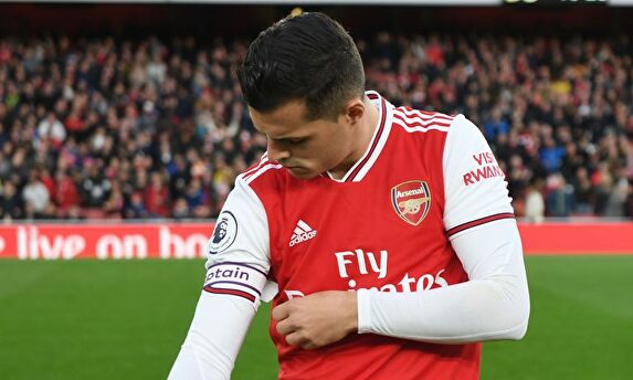 Granit Xhaka, capitán del Arsenal |  EFE
