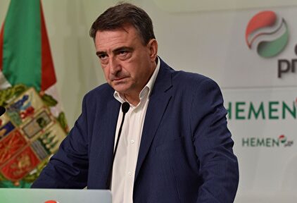 Aitor Esteban, portavoz del PNV. |  EFE