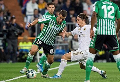 Canales y Modric en el Real Madrid-Betis. |  EFE