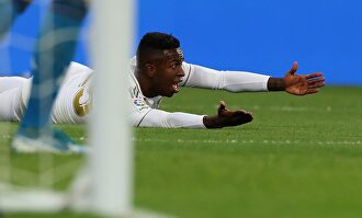 Vinicius en el Real Madrid-Betis. |  EFE