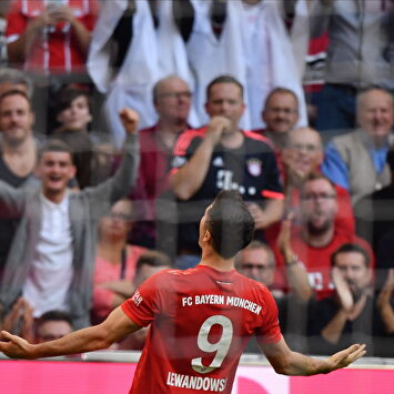 Lewandowski estaba en plena racha goleadora con el Bayern de Múnich. | EFE