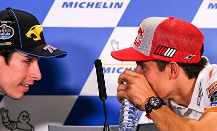 Los hermanos Alex (i) y Marc Márquez. |  Cordon Press