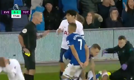 Imágenes muy duras: terrorífica lesión de André Gomes en el Everton-Tottenham
