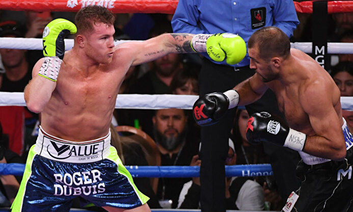 El espectacular KO de Canelo Álvarez a Kovalev