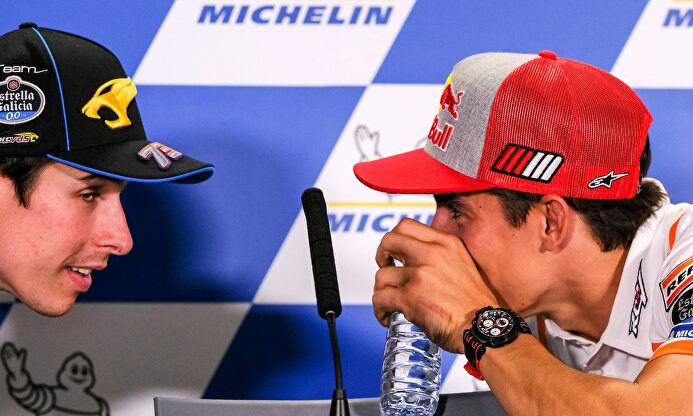 Los hermanos Alex (i) y Marc Márquez. |  Cordon Press