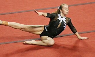 Verona van de Leur, subcampeona de Europa de gimnasia. |  Archivo