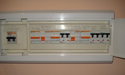 Cuadro eléctrico |  Wikimedia